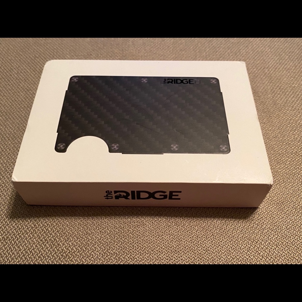 RIDGE Carbon Fiber Wallet - Money Clip